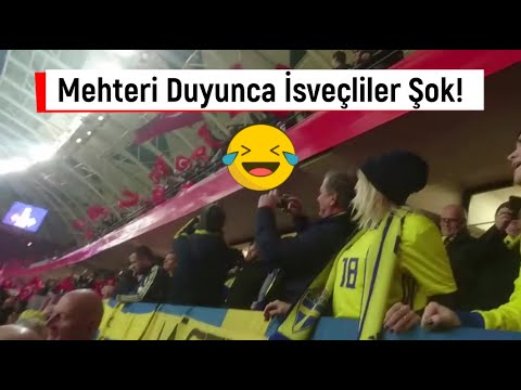 Türkiye-İsveç Milli Takım Maçı Öncesi Mehter